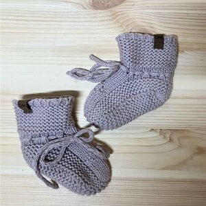 Quincy Mae knit booties